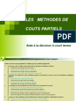 QCM Et Exercice Couts Partiels