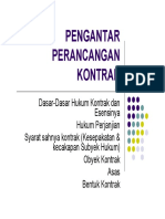 Pengantar Perancangan Kontrak