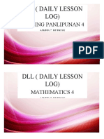 DLL (Daily Lesson Log) : Araling Panlipunan 4