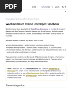 WooCommerce Theme Developer Handbook - WooCommerce