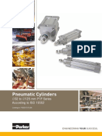 Parker - Pneumatic - P1F - ISO - Cylinders - Technical - Catalogue - PDE3570TCEN