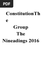 KATIBA YA NYAKATO GROUP 2016 - Translated