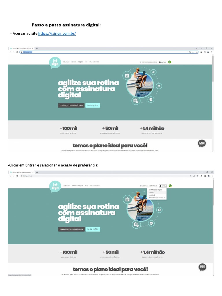 Como assinar digitalmente um documento online em 5 etapas pdf
