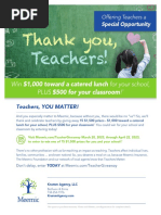 Teacher Appreciation Contest 