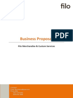 Filo Business Proposal - Marsud