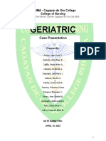 Geriatric: Case Presentation