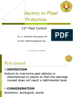 Introductory To Plant Protection: 11 Pest Control
