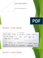 CPM-Critical Path Method: Compiled by - KRISHNA KUMAR, Mtech (Production Engineering) Sse/C&W/Smvb