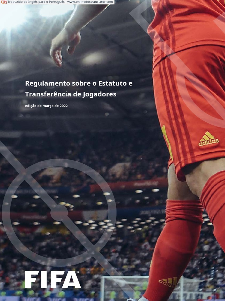 FIFA - RSTP 16 March 2022 - EN | PDF | Futebol | Indenização