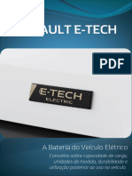 Bateria elétrica Renault - capacidade, duração e reuso