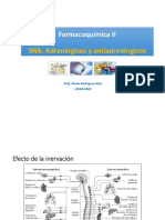 Farmacoquímica II: Adrenérgicos y antiadrenérgicos