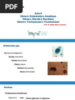 Odontologia Parasitologia: Aula 6 Gênero e Amebíase Gênero e Giardíase Gênero e Tricomoníase