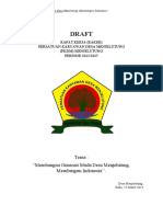 Draft Raker Organisasi PKDM