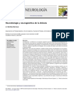 NEUROLBIOLOGIA Y NEUROGENETICA DE LA DISLEXIA