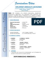 Curriculum Vitae HELEN SOLANGE ANGULO LACHUMA