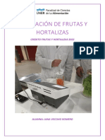 RESPIRACIÓN DE FRUTAS Y HORTALIZAS - Jana Vecchio Romero