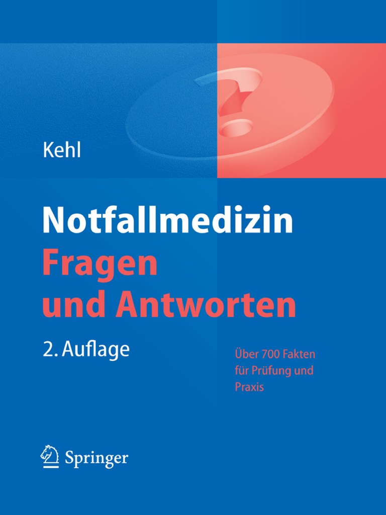 Notfallmedizin. Fragen Und Antworten | PDF