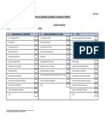 Check List de Reporte de Incidente / Accidente de Tránsito Empresa: Placa Del Vehículo: Fecha: Hora