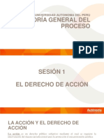 Teoría General Del Proceso: Universidad Autonoma Del Peru