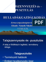 Talajszennyezés És - Pusztulás Hulladákgazdálkodás