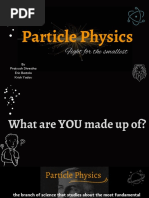 Particle Physics: Fight For The Smallest