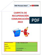 Carpeta de Recuperación 2022