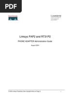 Linksys Pap2 Administration Guide For Power Users