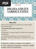 DRAMA and Its Various Types