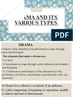 DRAMA and Its Various Types