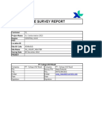 Site Survey Report: Customer Project Name Region POC Location ID Site ID Collo Site Name Survey Date Prodef