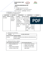 Sesión de Aprendizaje #08