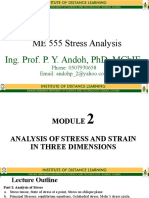 ME 555 Stress Analysis Unit 2