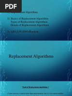 Replacement Algo