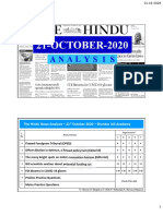 21-OCTOBER-2020: The Hindu News Analysis - 21 October 2020 - Shankar IAS Academy