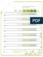 Garden Planning Worksheet