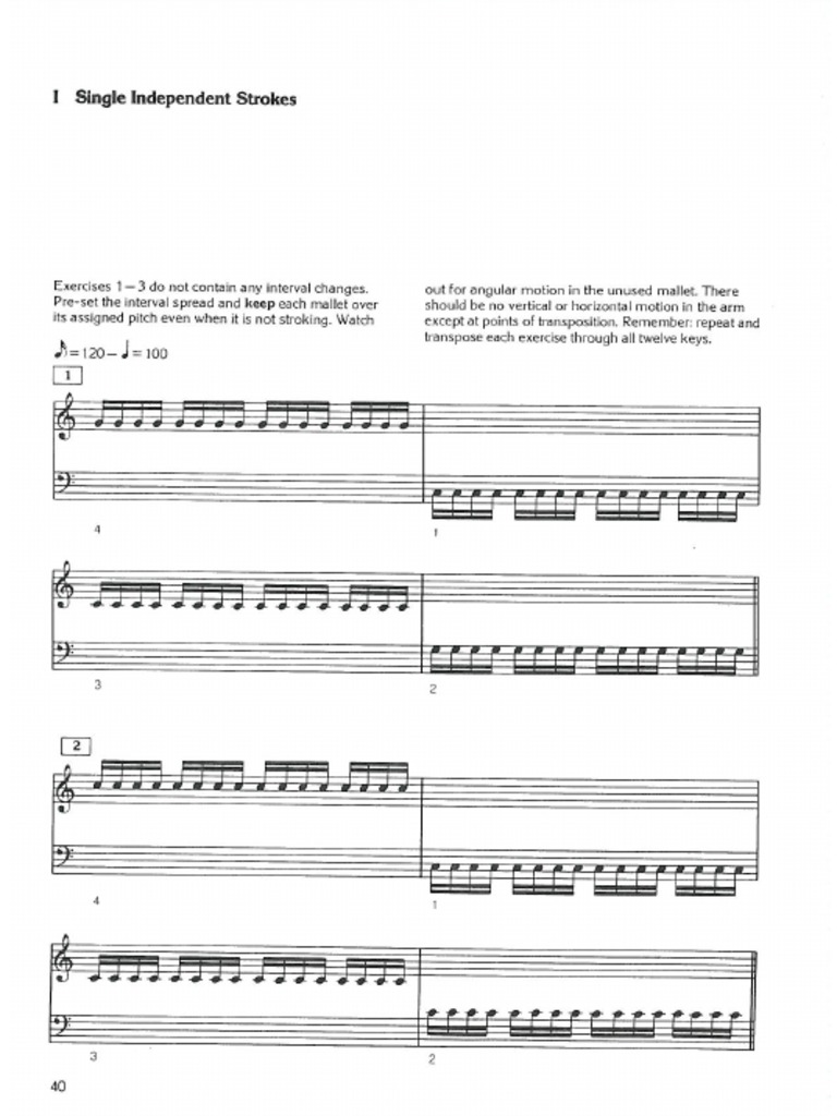 Leigh Howard Stevens Method of Movement For Marimba PDF