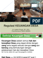 Regulasi Keuangan Desa: Dr. Hadiah Fitriyah, SE., M.Si. Prodi Akuntansi FBHIS UMSIDA