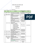 Rundown Acara Pentas Seni