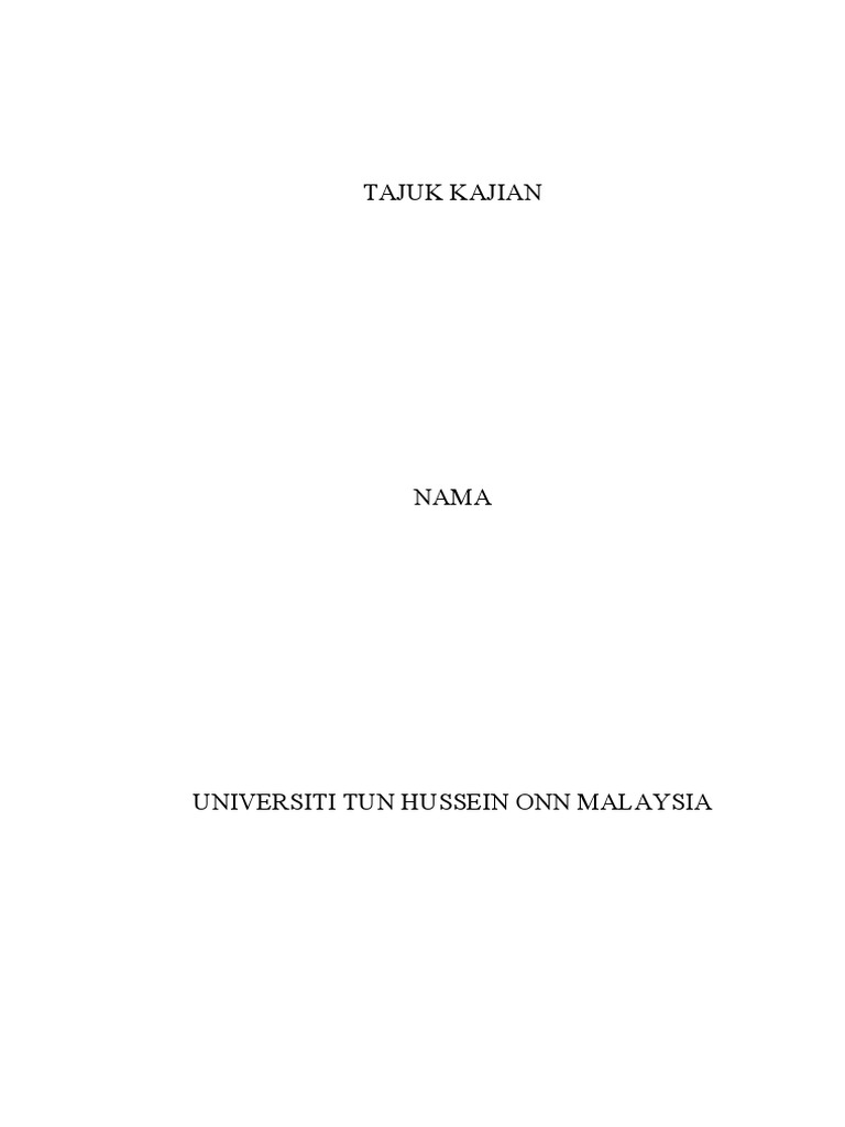 thesis guideline uthm