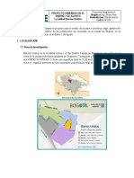 Proyecto Viviendas en El Barrio 7 de Agosto Localidad Barrios Unidos