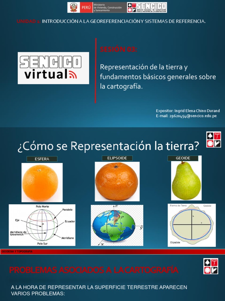 Sesion 3 Representación De La Tierra Pdf