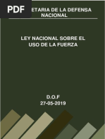 Ley Nacional sobre el Uso de la Fuerza | PDF | Policía | México