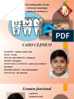 Universidad Publica Del Alto Carrera de Odontología Catedra de Ortodoncia I