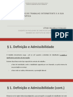 O Trabalho Intermitente e A Sua Aplicação Prática