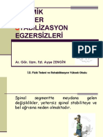 İnamik Omber Tabilizasyon Egzersizleri: Ar. Gör. Uzm. Fzt. Ayşe ZENGİN