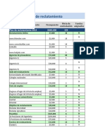 Formato Plan de Reclutamiento