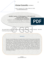 Stability Analysis of Rectangular CCSS and CCCS Isotropic Rectangular Plates Using 3rd Order Energy Functional