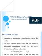 Numerical Analysis: Prof. Dr. Süheyla ÇEHRELİ