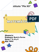 Dossier Matematica 1º - 2023