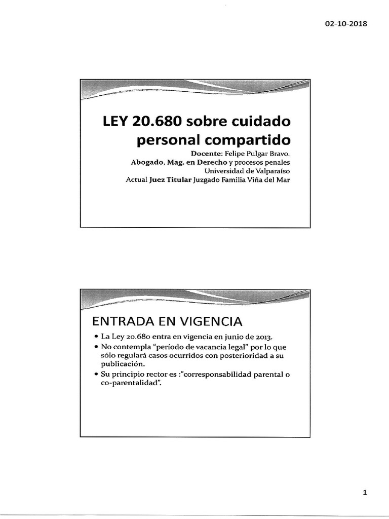 Ley 20680 | PDF